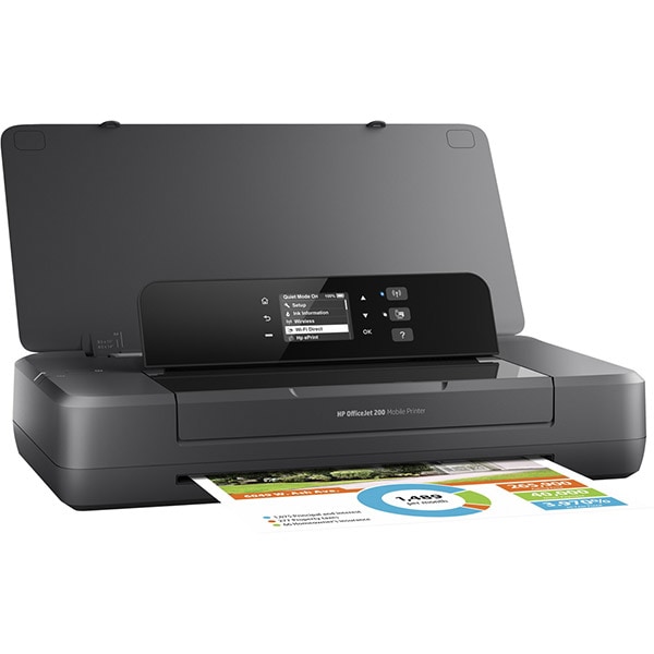 Imprimanta portabila HP OfficeJet 200, A4, USB, Wi-Fi