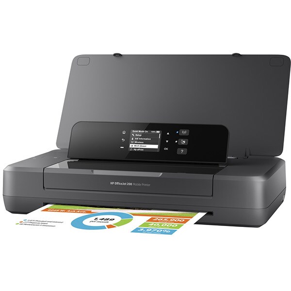 Imprimanta portabila HP OfficeJet 200, A4, USB, Wi-Fi