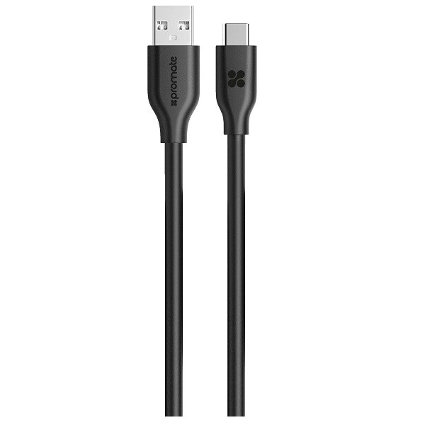 Cablu date PROMATE Cable.CS, USB-C, 1.2m, negru