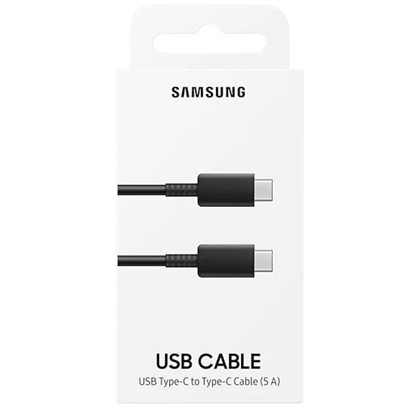Cablu date SAMSUNG EP-DN975BBEGWW, USB-C - USB-C, 1m, negru