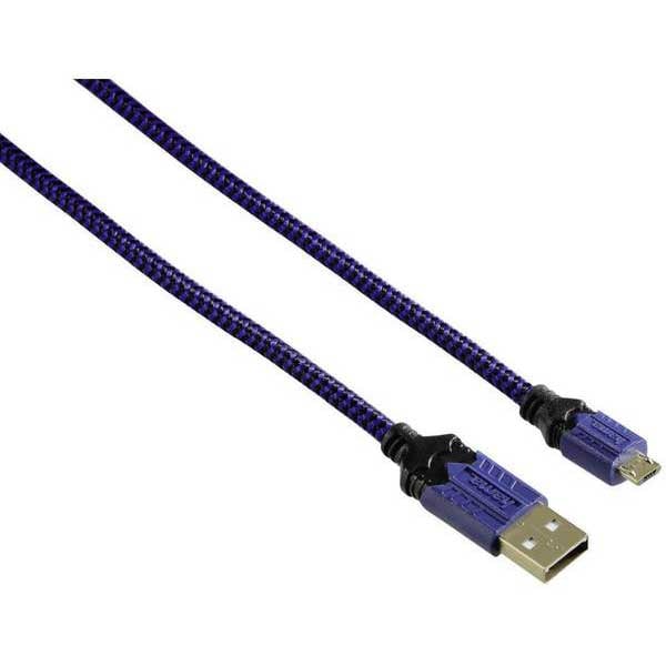 Cablu HDMI HAMA 54482 pentru PS4, Ethernet, 2.5m, negru - albastru