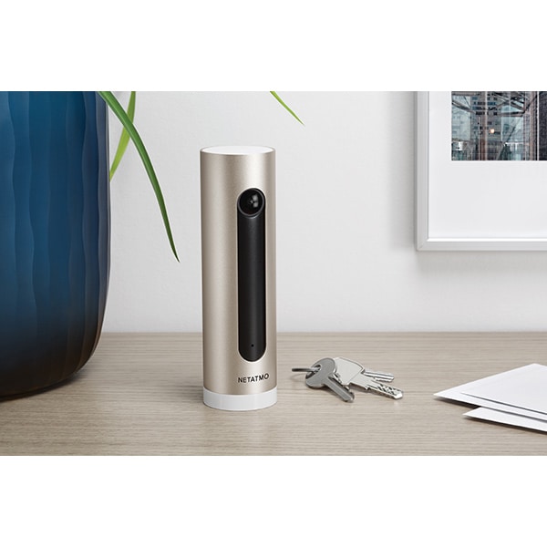 Camera supraveghere interior NETATMO NSC01-EU, Full HD 1080p, IR, Internet, auriu