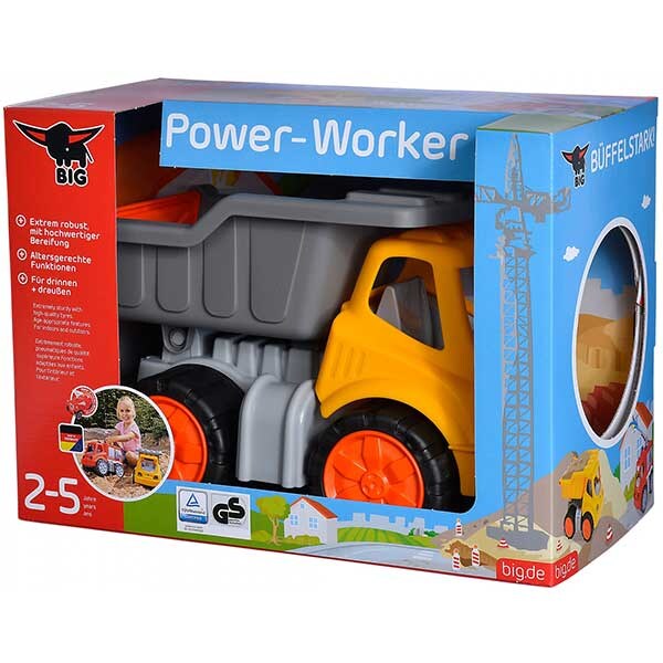 Camion basculanta BIG Power-Worker Dumper 800055831, 2 ani+, multicolor