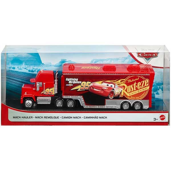 Camion CARS Transportatorul Mack MTGGF33_GLM32, 3 ani+, rosu