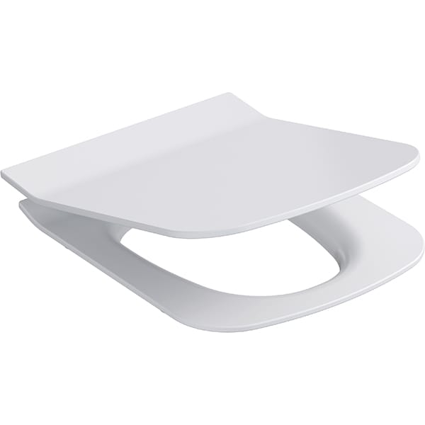 Capac WC CERSANIT Metropolitan, duroplast, alb