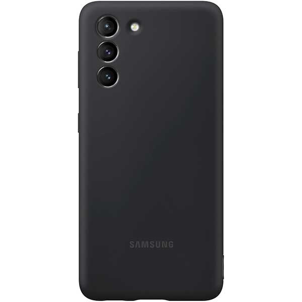Carcasa Carcasa pentru SAMSUNG Galaxy S21, silicon, EF-PG991TBEGWW, negru