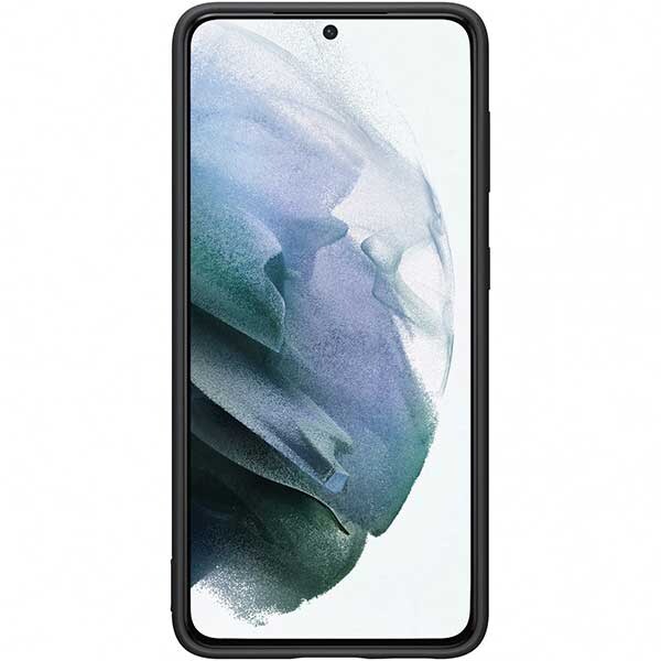 Carcasa Carcasa pentru SAMSUNG Galaxy S21, silicon, EF-PG991TBEGWW, negru
