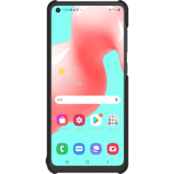 Husa telefon SAMSUNG Premium Hard Case pentru Galaxy A21s, GP-FPA217WSABW, silicon, negru