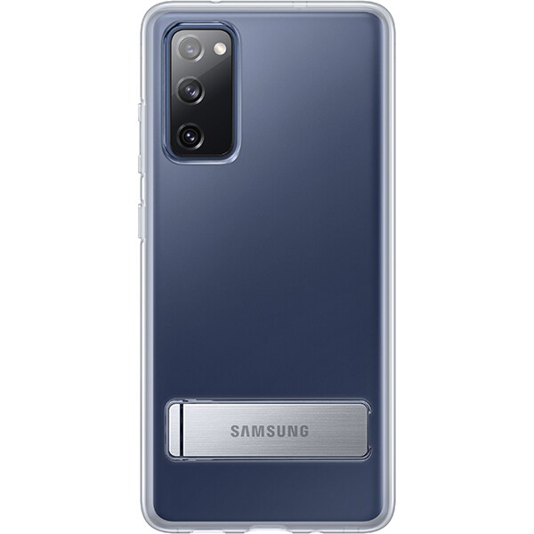 Carcasa Standing Cover pentru SAMSUNG Galaxy S20 Fan Edition, EF-JG780CTEGEU, transparent