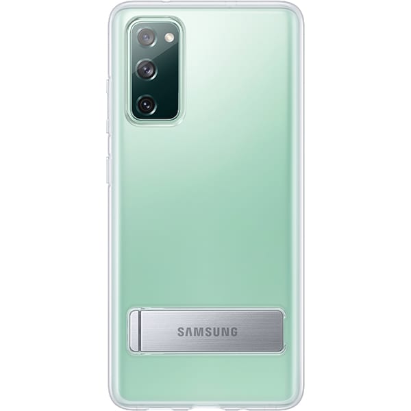 Carcasa Standing Cover pentru SAMSUNG Galaxy S20 Fan Edition, EF-JG780CTEGEU, transparent
