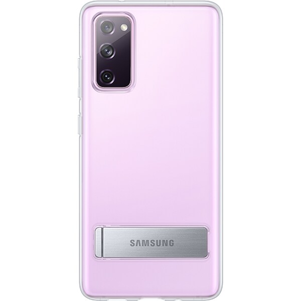 Carcasa Standing Cover pentru SAMSUNG Galaxy S20 Fan Edition, EF-JG780CTEGEU, transparent