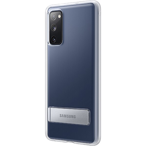 Carcasa Standing Cover pentru SAMSUNG Galaxy S20 Fan Edition, EF-JG780CTEGEU, transparent