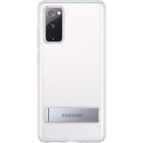 Carcasa Standing Cover pentru SAMSUNG Galaxy S20 Fan Edition, EF-JG780CTEGEU, transparent
