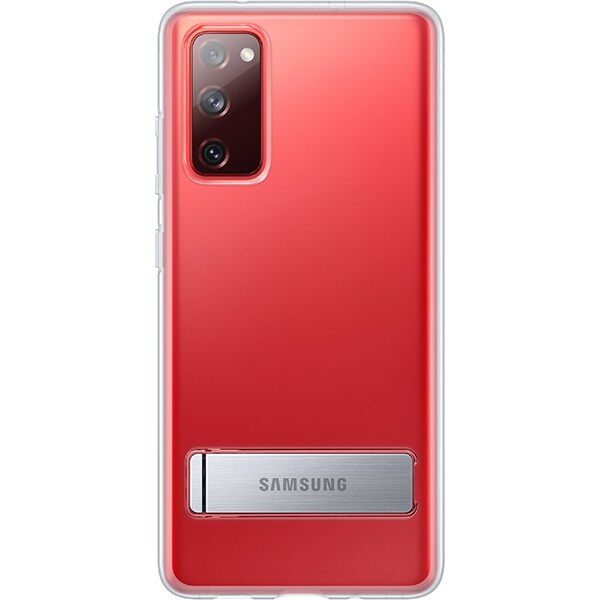 Carcasa Standing Cover pentru SAMSUNG Galaxy S20 Fan Edition, EF-JG780CTEGEU, transparent