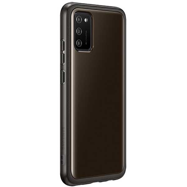 Husa telefon SAMSUNG pentru Galaxy A02S, EF-QA026TBEGEU, negru