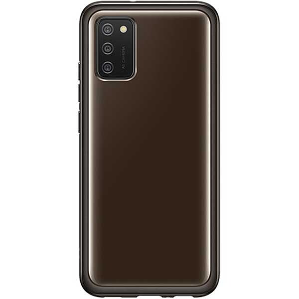 Husa telefon SAMSUNG pentru Galaxy A02S, EF-QA026TBEGEU, negru