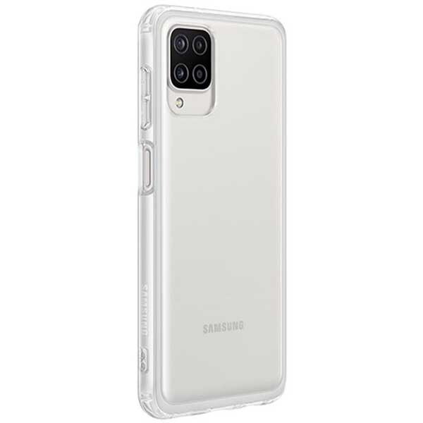 Husa telefon SAMSUNG pentru Galaxy A12, EF-QA125TTEGEU, transparent