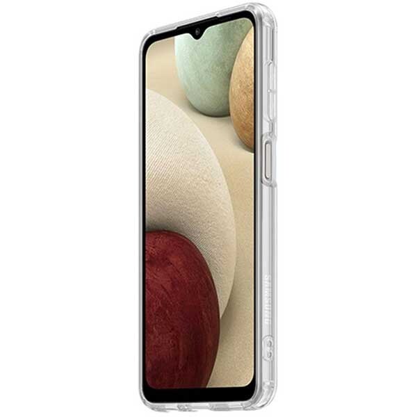 Husa telefon SAMSUNG pentru Galaxy A12, EF-QA125TTEGEU, transparent