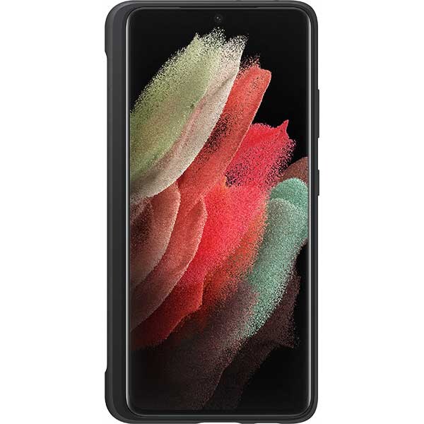 Husa telefon SAMSUNG pentru Galaxy S21 Ultra + S-Pen, EF-PG99PTBEGWW, silicon, negru