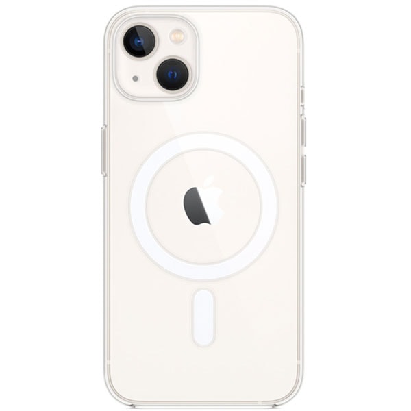 Husa telefon APPLE Clear Case cu MagSafe pentru iPhone 13, MM2X3ZM/A, transparent