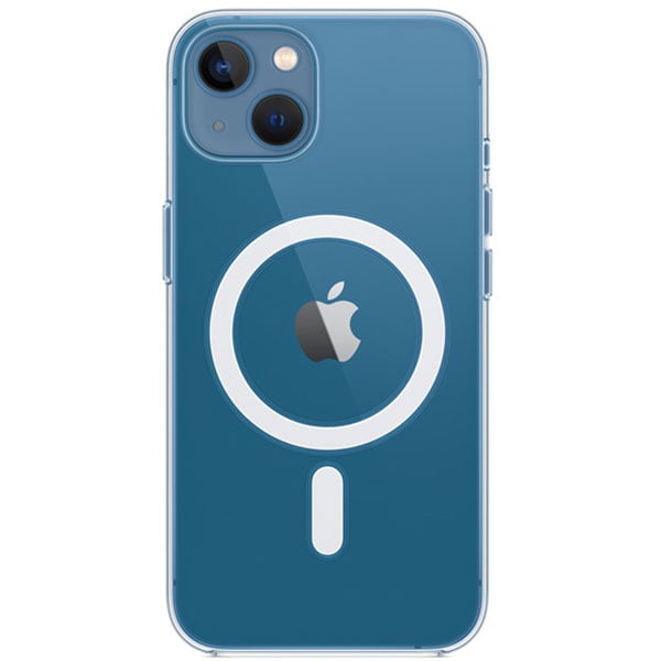Husa telefon APPLE Clear Case cu MagSafe pentru iPhone 13, MM2X3ZM/A, transparent