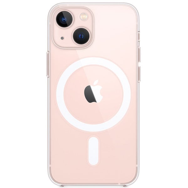 Husa telefon APPLE Clear Case cu MagSafe pentru iPhone 13 mini, MM2W3ZM/A, transparent