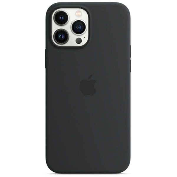 Husa telefon APPLE Silicone Case cu MagSafe pentru iPhone 13 Pro Max, MM2U3ZM/A, Midnight