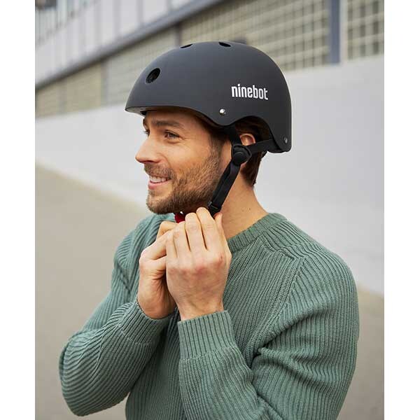 Casca protectie adult pentru NINEBOT Kickscooter, negru