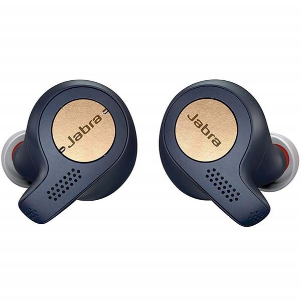 Casti JABRA Elite Active 65t, True Wireless, Bluetooth, In-Ear, Microfon, albastru-auriu