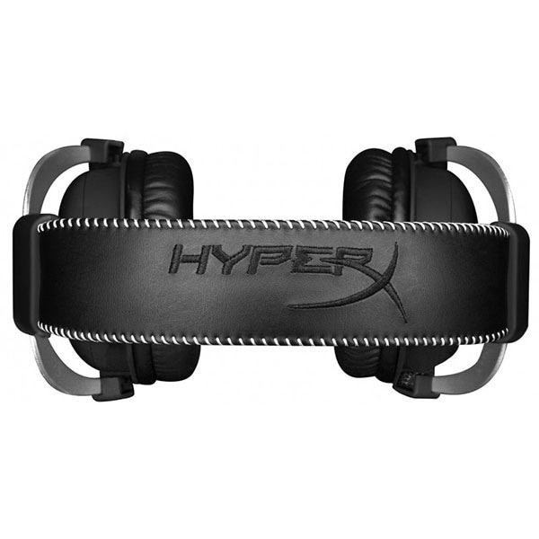 Casti Gaming HyperX Cloud Silver, sunet stereo, multiplatforma, 3.5mm, negru-argintiu
