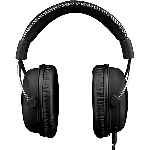 Casti Gaming HyperX Cloud Silver, sunet stereo, multiplatforma, 3.5mm, negru-argintiu