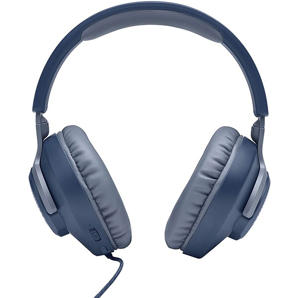 Casti Gaming JBL Quantum 100, multiplatforma, 3.5mm, albastru