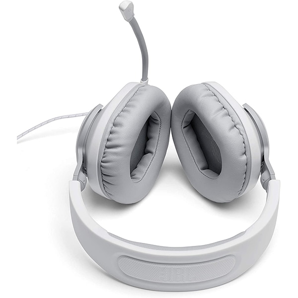 Casti Gaming JBL Quantum 100, multiplatforma, 3.5mm, alb