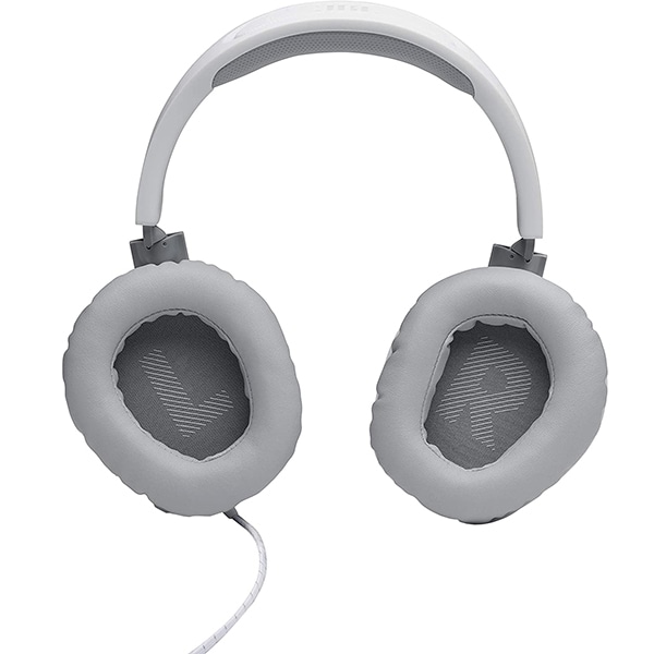 Casti Gaming JBL Quantum 100, multiplatforma, 3.5mm, alb