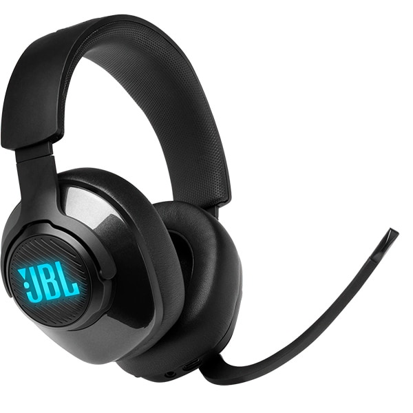 Casti Gaming JBL Quantum 400, multiplatforma, 3.5mm, negru
