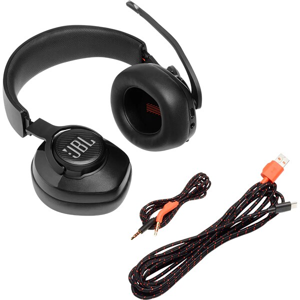 Casti Gaming JBL Quantum 400, multiplatforma, 3.5mm, negru