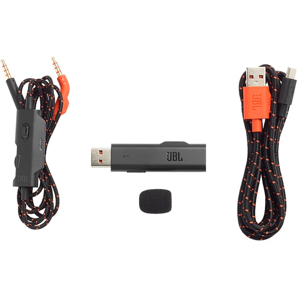 Casti Gaming Wireless JBL Quantum 600, multiplatforma, negru