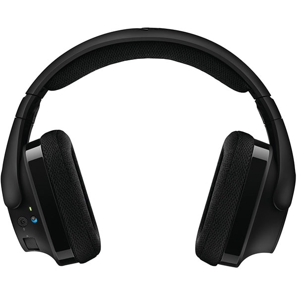 Casti Gaming Wireless LOGITECH G533, 7.1 surround, dongle 2.4Ghz, negru