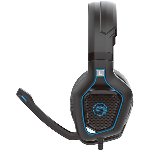 Casti Gaming MARVO HG8960, multiplatforma, negru-albastru