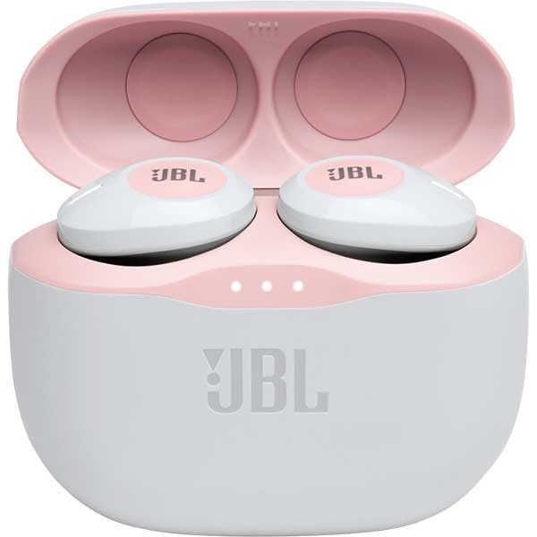 Casti JBL TUNE 125TWS, True Wireless, Bluetooth, In-ear, Microfon, roz
