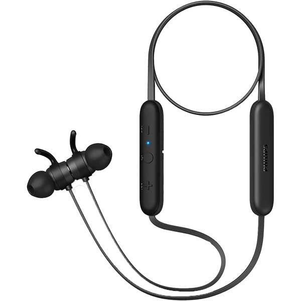 Casti PHILIPS TAE1205BK/00, Bluetooth, In-ear, Microfon, negru
