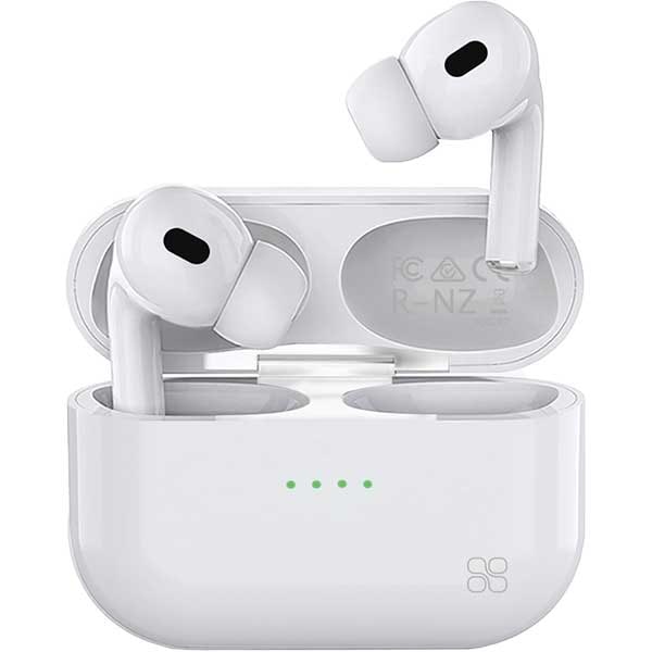 Casti PROMATE Harmoni, True Wireless, Bluetooth, In-Ear, Microfon, alb