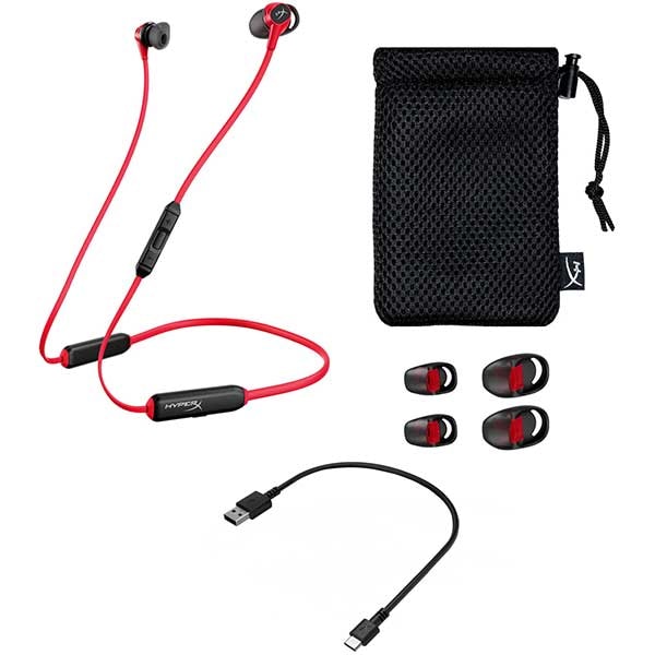 Casti Gaming wireless HyperX Cloud Buds, Type C, rosu