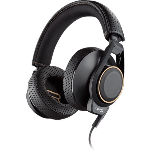 Casti gaming PLANTRONICS Rig 600 Dolby Atmos, Noise cancelling, Binaural, Laptop/PC, 3.5mm, negru