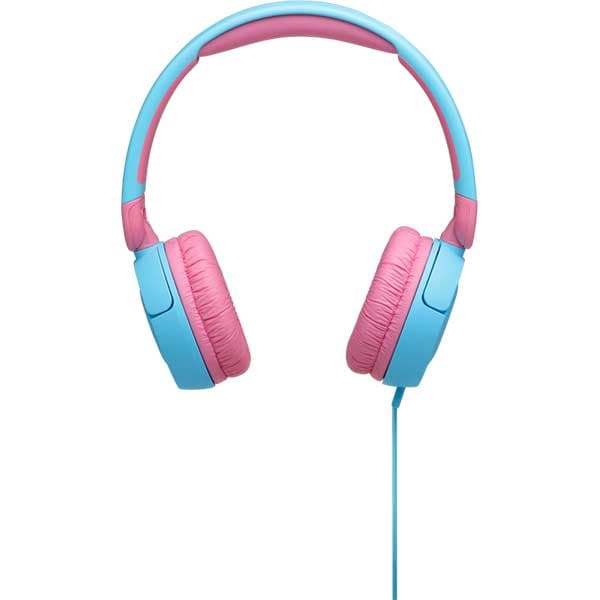 Casti pentru copii JBL Jr310, Cu fir, On-ear, Microfon, albastru