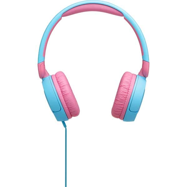 Casti pentru copii JBL Jr310, Cu fir, On-ear, Microfon, albastru