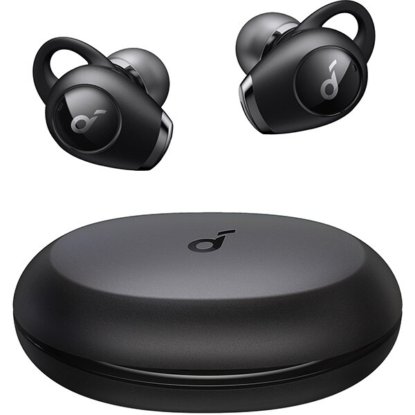 Casti ANKER Soundcore Life Dot 2, A3931G11, True Wireless, Bluetooth, In-ear, Microfon, negru