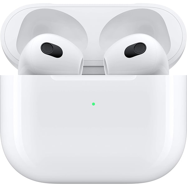 Casti APPLE AirPods 3, True Wireless, Bluetooth, In-Ear, Microfon, Carcasa Incarcare Lightning, alb