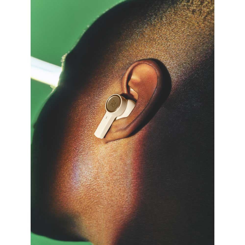 Casti BANG & OLUFSEN Beoplay EX, True Wireless, Bluetooth, In-Ear, Microfon, Noise Cancelling, Carcasa Incarcare Wireless, Gold Tone