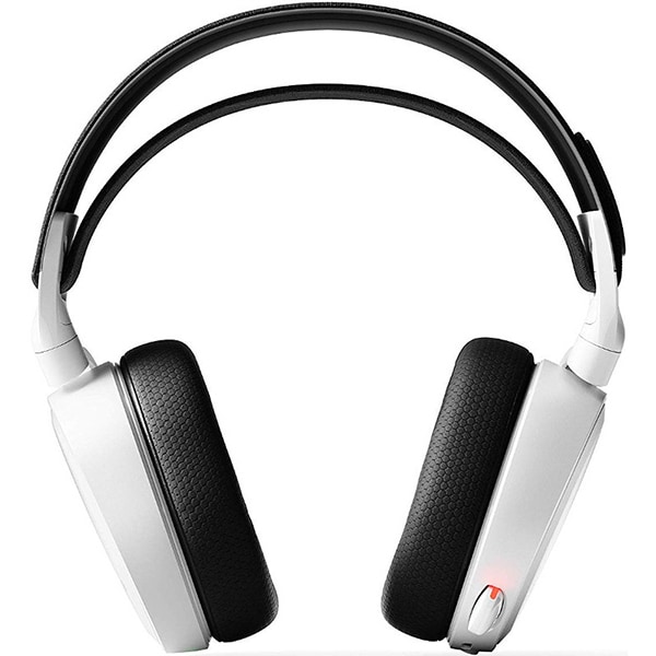 Casti Gaming Wireless STEELSERIES Arctis 7, 2019 Edition, stereo, multiplatforma, alb